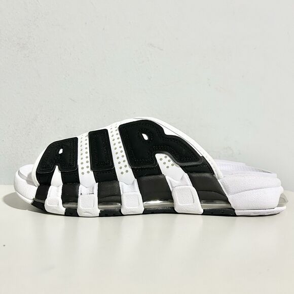Nike Air More Uptempo “White Black Red” Men’s Size 10 Cushioned Lifestyle Slides main image 5